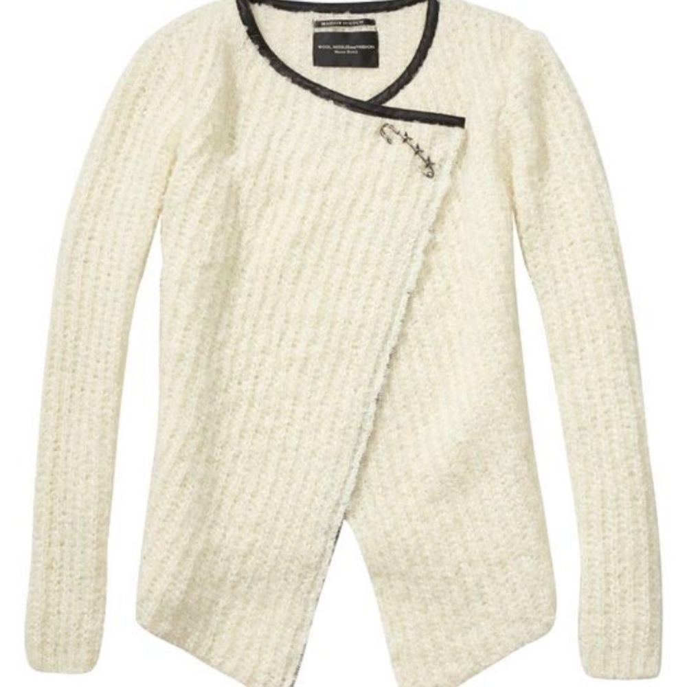 Like new! Scotch & Soda Biker Cardigan